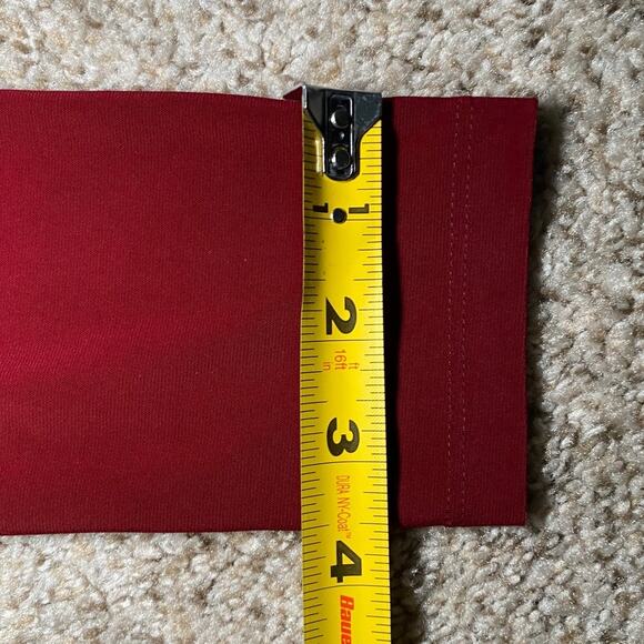 Lauren Ralph Lauren Red Quarter Sleeve - Midi Dress - Picture 11 of 13